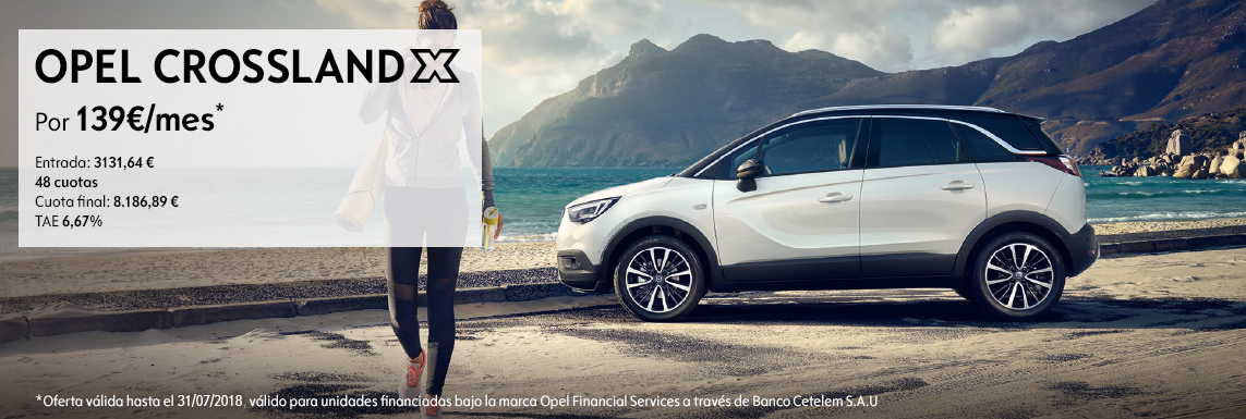 Nuevo Opel Crossland X
